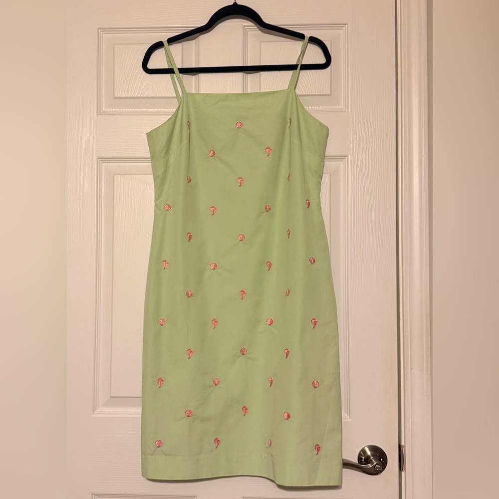 Brooks Brothers Mint Green Sheath dress sz 10